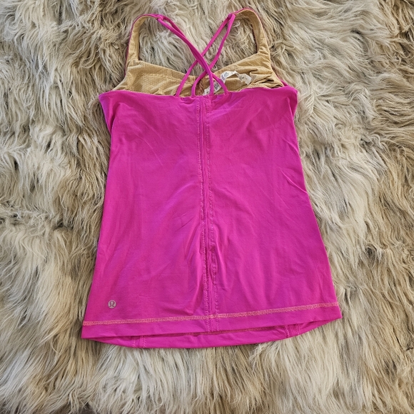 Lululemon Free To Be Tank In Raspberry Glo Light - Picture 8 of 11